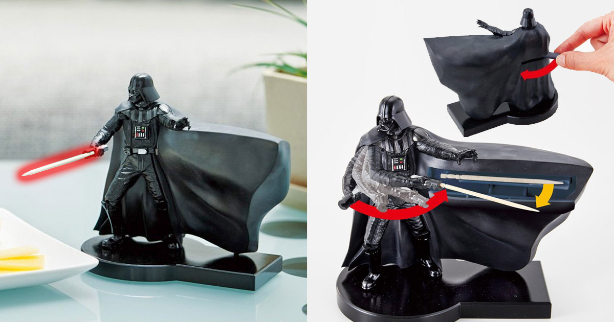 vader toothpick dispenser