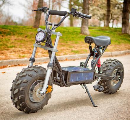 solar powered bicycle