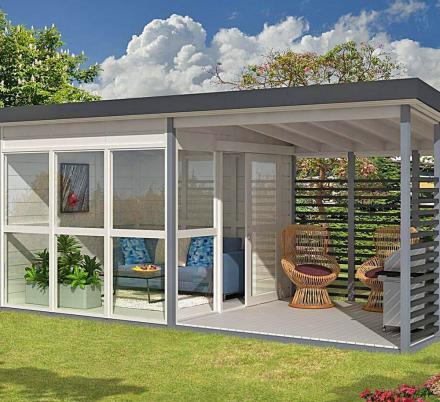 Amazon Now Has a DIY Backyard Guest House That Can Be Built In Just 8 Hours