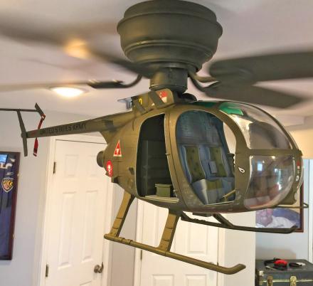 Diy Helicopter Ceiling Fan