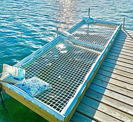 These Over-The-Water Dock Hammocks Are The Ultimate Place To Relax