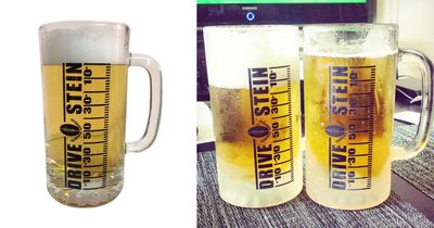 Drive Stein: Football Drinking Mug Lets You Track Your Progress With The Game