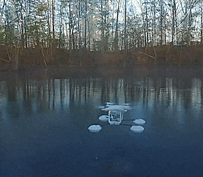 DroneRafts Waterstrider Lets You Land Your Drone On Water and Rough Terrain