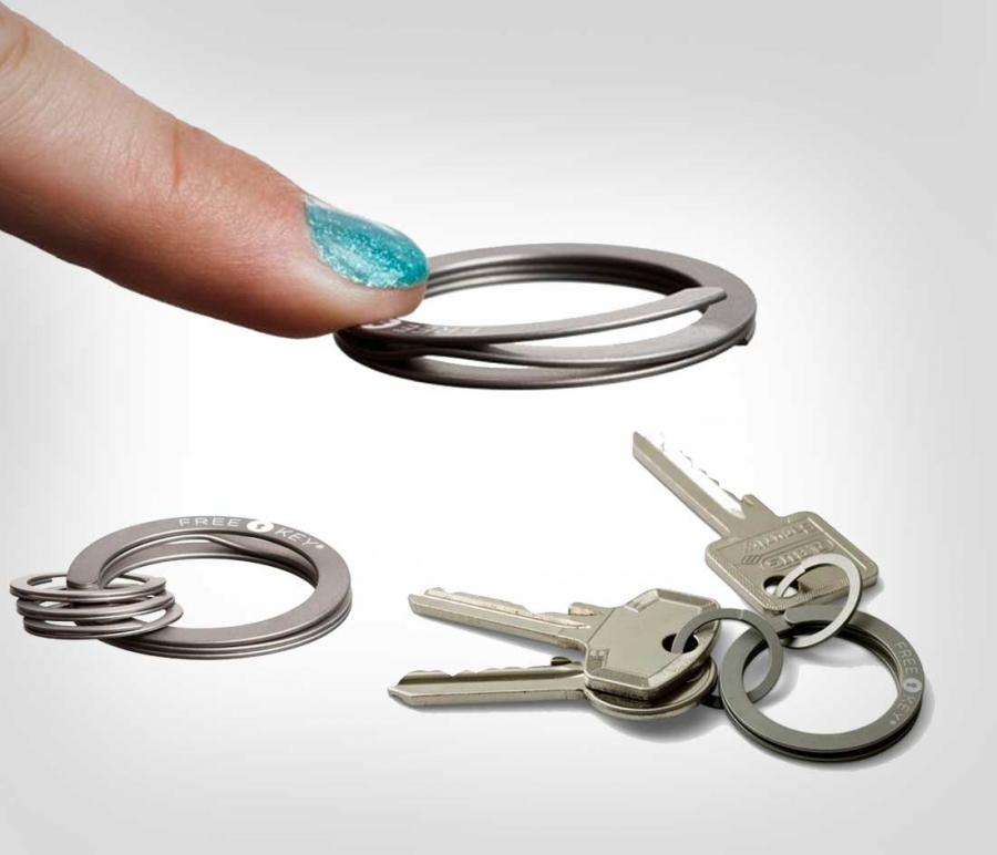 Easy Open Key Chain Ring