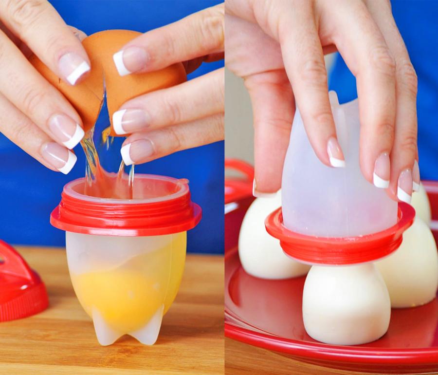 Egglettes Make Hard Boiled Eggs Without Peeling The Shell