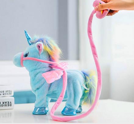 walking singing unicorn amazon