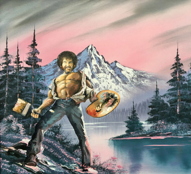 all of bob ross paintings put together