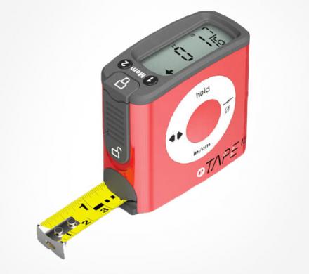 Digital Tape Measure Syncs With Your Phone To Record Measurements