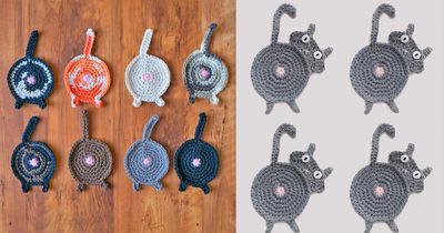 Every Cat Lady Probably Needs Some Of These Cat Butt Coasters