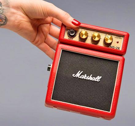 Extra Tiny Marshall Guitar Amp (Battery Powered)