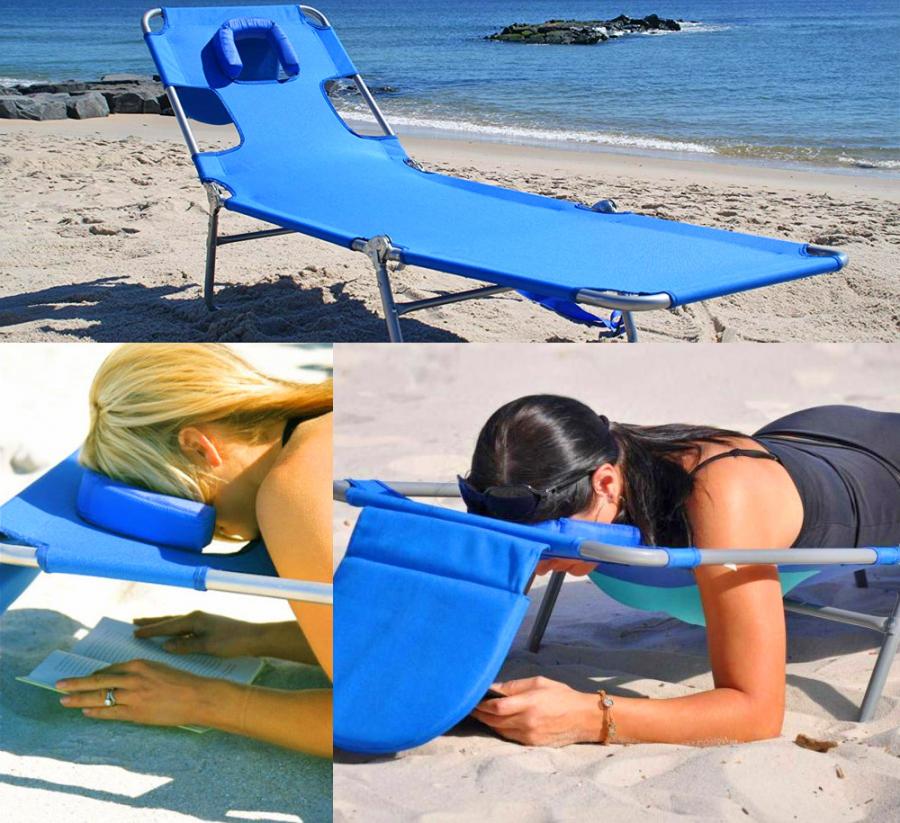 beach lying chair