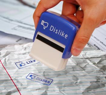 Facebook Like and Dislike Stamps
