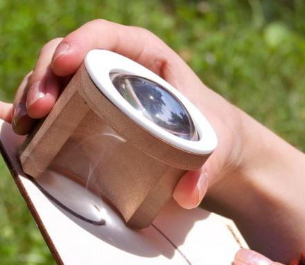 FEBO Lets You Engrave Things By Burning It With The Sun