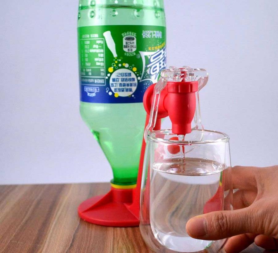 Attractive Novelty Fizz Saver Soda Dispenser Drinking Dispense Gadget for W/2  Liter Bottle