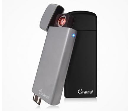 Carteret Flameless Rechargeable USB Lighter