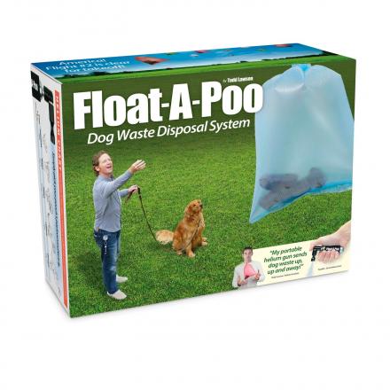 Float-A-Poo Dog Waste Disposal System Uses Helium To Float Dog Poo Away Forever