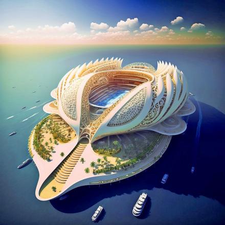 These Floating Sports Stadium Concepts Can Move To Wherever They're Needed
