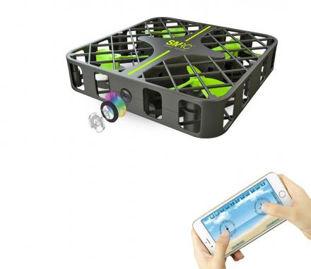 Foldable Caged Mini Drone You Can Control With Your Phone