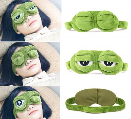 STJÄRNANEMON Eye mask - grey-green