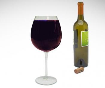 Full Bottle Wine Glass