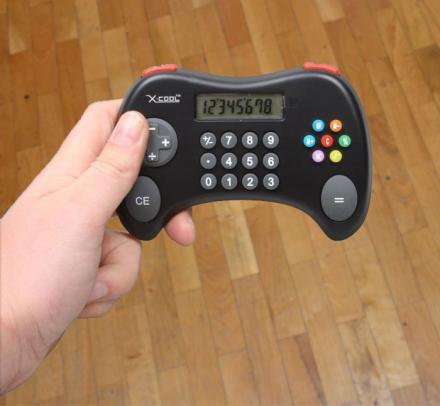 Game Controller Shaped Calculator