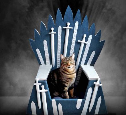 Game Of Thrones Iron Throne Cat Bed