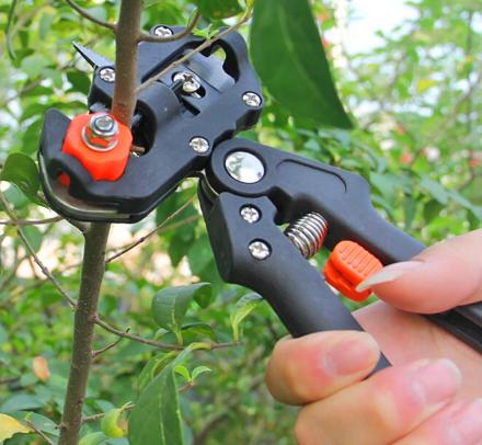 Gardener's 2-In-1 Grafting Tool Does Both Pruning and Grafting