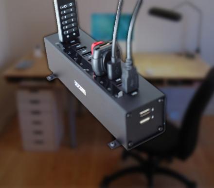 Giant 12-Port Super-Speed USB Hub