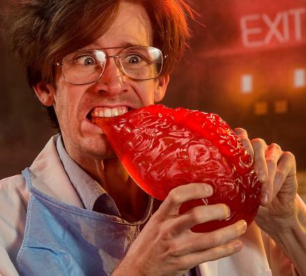 Giant 4lb Gummy Brain Candy