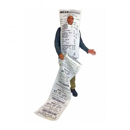 This Giant CVS Receipt Costume Is Too Relatable For CVS Shoppers