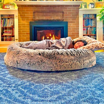 This Giant Dog Bed For Humans Is The Ultimate Napping Spot