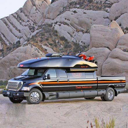 This Giant Ford F-650 RV Truck Gives You The Ultimate Off-Road Camping Experience