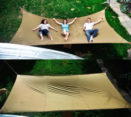 This Giant Hammock Can Hold Up To 1,100 Lbs