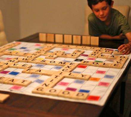 Giant Scrabble Board Game