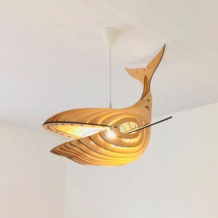 This Giant Whale Pendant Light Is Perfect For a Nursery Or Kids Room