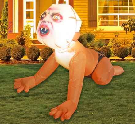 This Giant Zombie Baby Is The Only Halloween Decoration You Need This Year