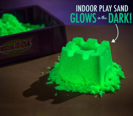 Glow In The Dark Kinetic Sand