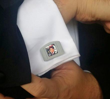 Goldeneye 007 Nintendo 64 Cartridge Cufflinks