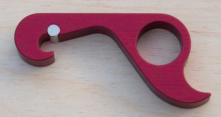 GrOpener: efficient one-handed bottle opener. 