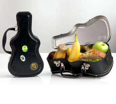 What Music Loving Kid Wouldn't Love One Of These Mini Guitar Case Lunchboxes?