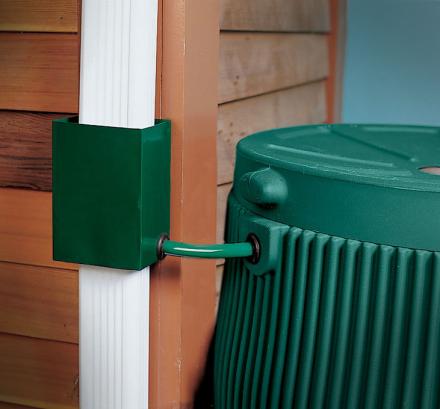 Gutter Downspout Diverter For Rain Barrel