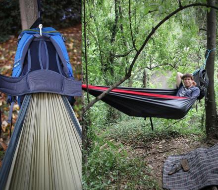 This Backpack Has a Built-In Hammock