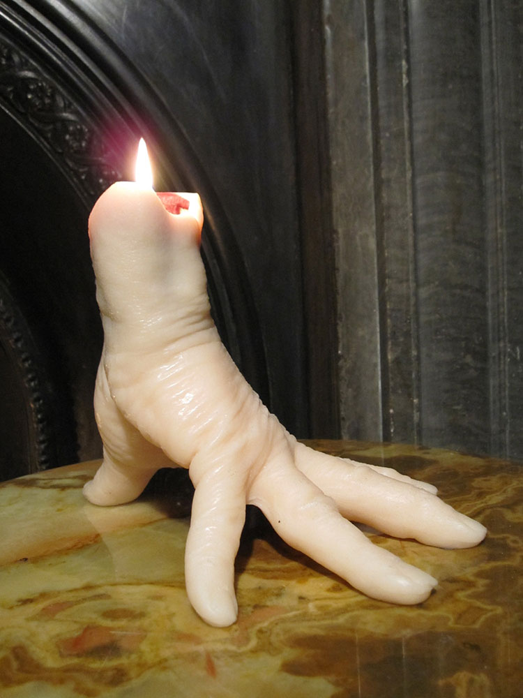 Hand Candle That Bleeds As It Burns