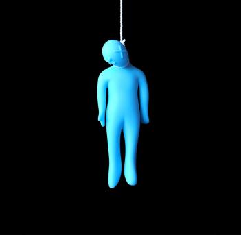 Hanging Man Light String Pull