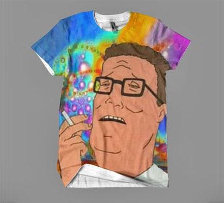 Hank Hill Tripping Balls T-Shirt