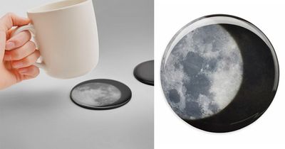 Heat-Activated Moon Coasters (Set of 4)