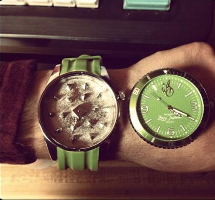 Herb Grinder Wrist Watch