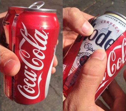 Hide A Beer Soda Can Sleeve