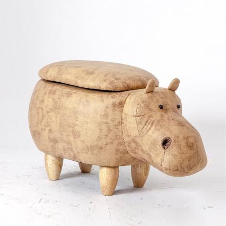 This Hippo Ottoman (Hippopottoman) Might Be The Cutest Addition To A Nursery Or Kids Room