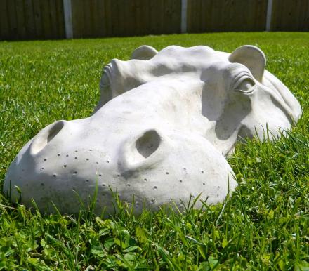 Hippopotamus Lawn Ornament